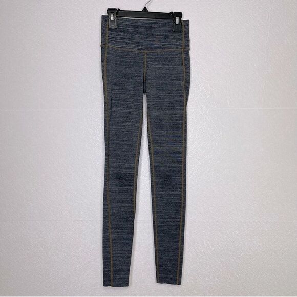 Athleta Chaturanga Space Dye Contrast Stitch Leggings XXS - Picture 1 of 5